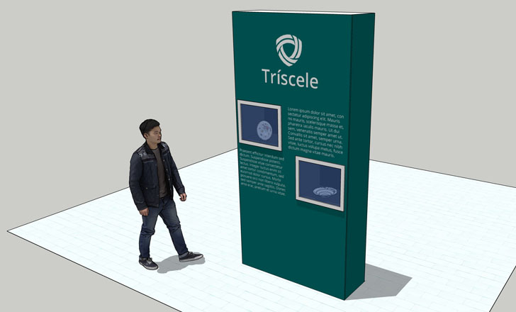 Mobiliário para museus - Tríscele