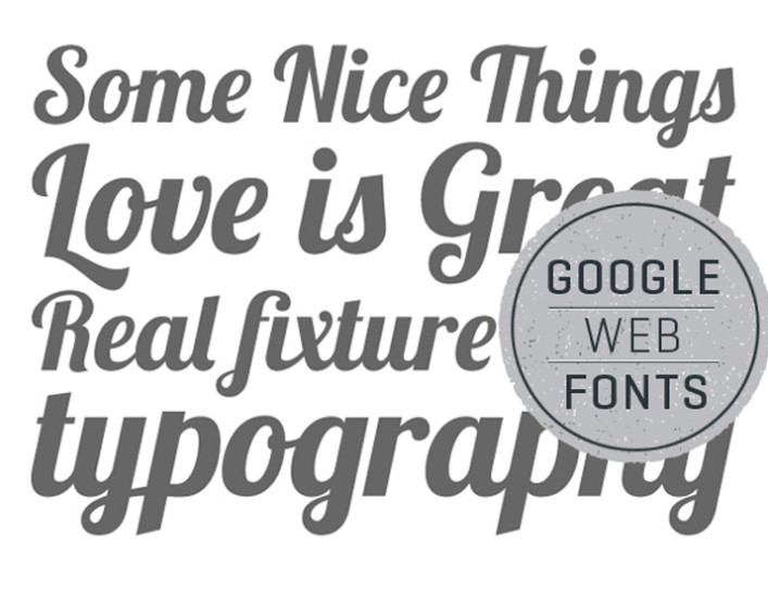 Utilize fontes mais ousadas em seu website com o Google Web Fonts!